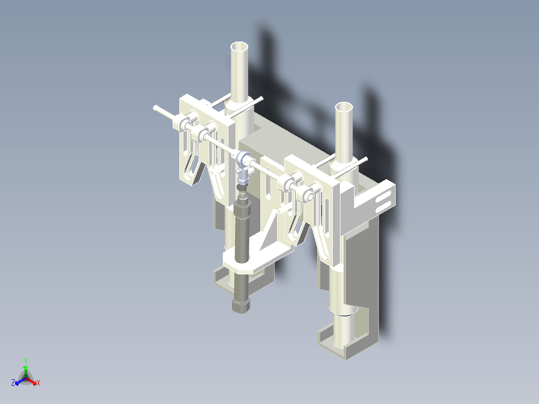 白管分拨非标设备,有2D和3D图