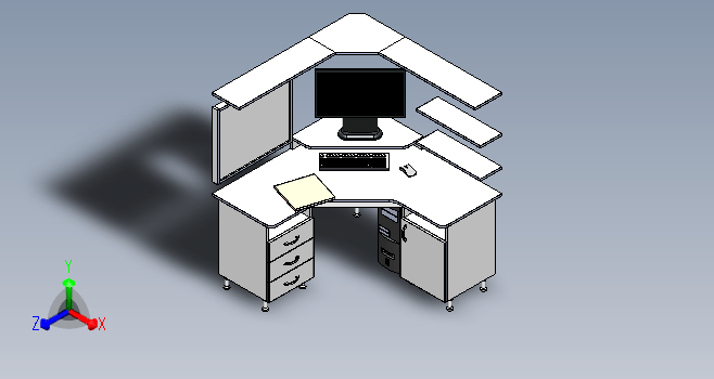 K9763-学生书桌