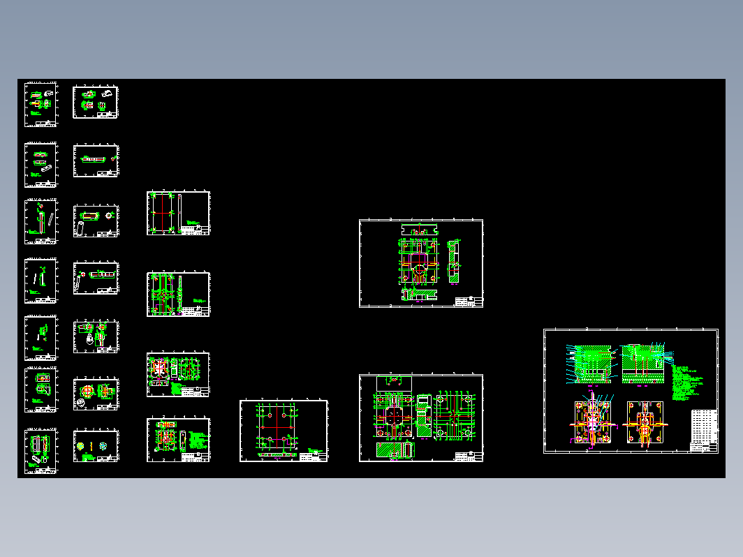 负压盖压铸模具设计[三维UG]【22张CAD图纸】三维UG+CAD+说明书