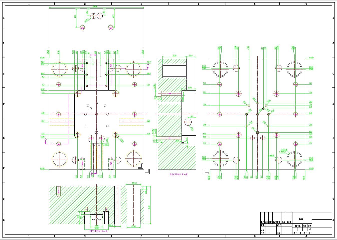 负压盖压铸模具设计[三维UG]【22张CAD图纸】三维UG+CAD+说明书