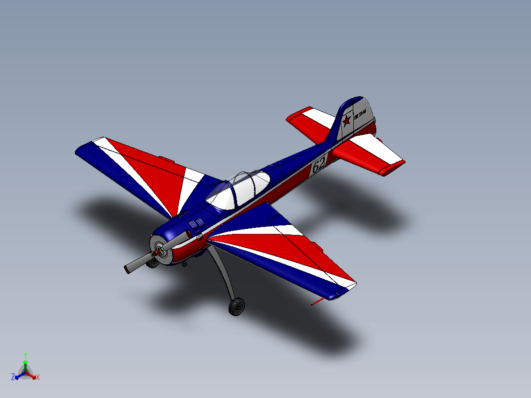 Yak-55M固定翼飞机