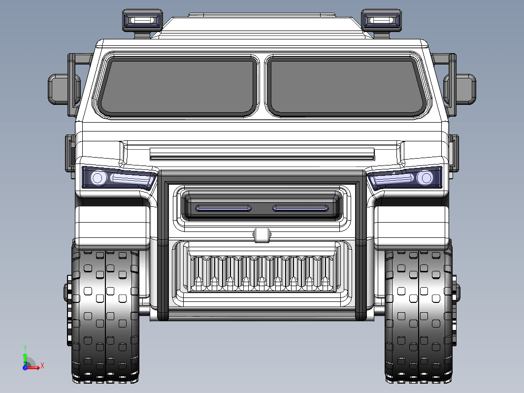 armoured-military装甲越野车