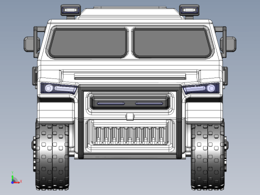 armoured-military装甲越野车缩略图