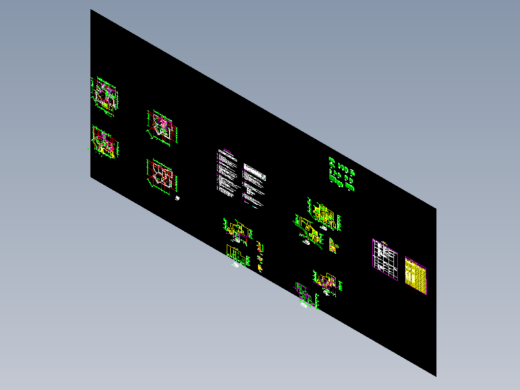 别墅排屋CAD-B-1