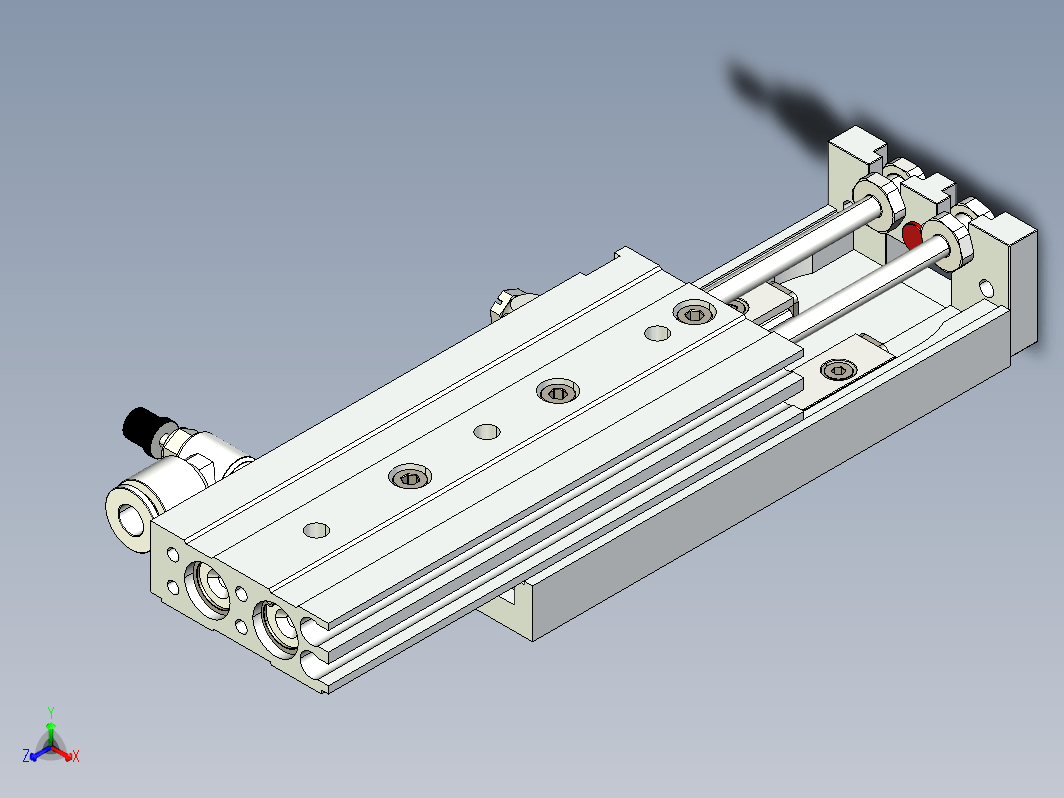 SMC-MXS6-40F双杆气缸滑台