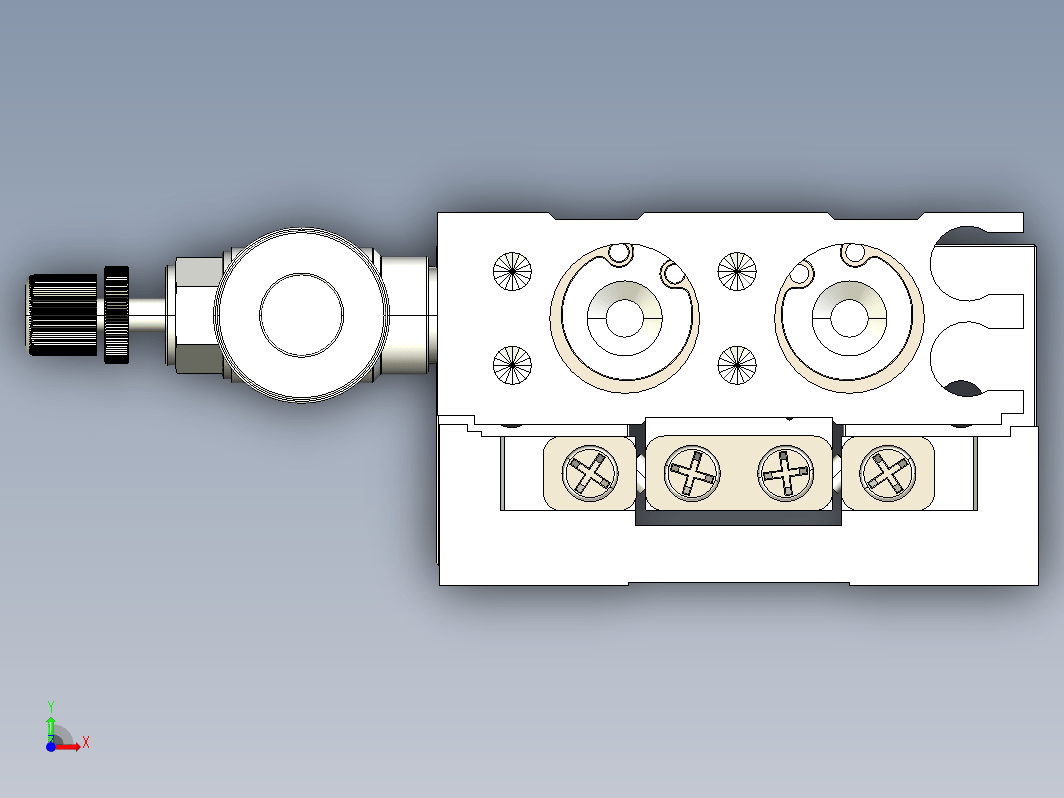 SMC-MXS6-40F双杆气缸滑台