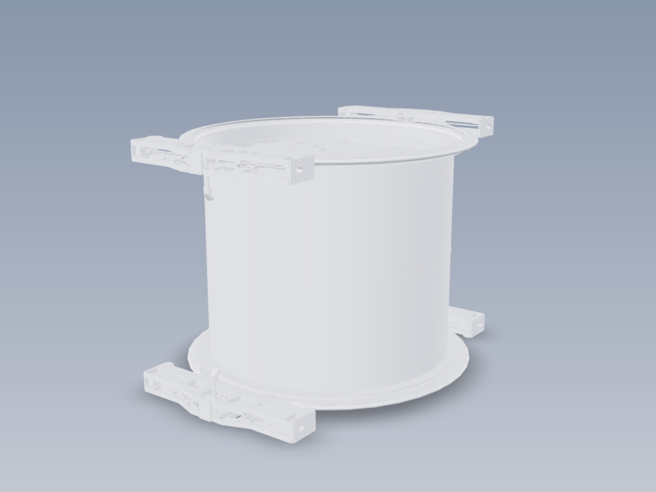 登月舱入口结构 gateway for lunar module