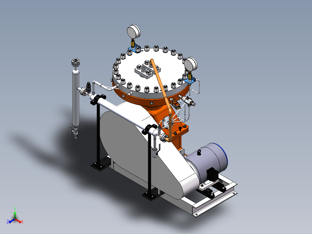 20立方单缸系列隔膜压缩机