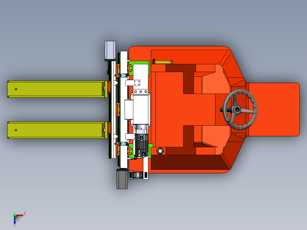 电动调节叉车