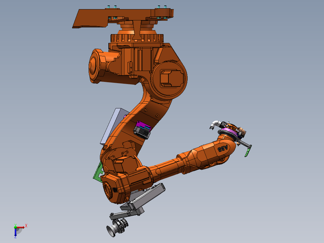 180Kg六轴机械手(ABB IRB6600)