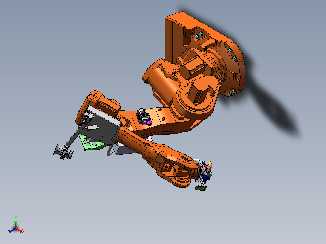 180Kg六轴机械手(ABB IRB6600)