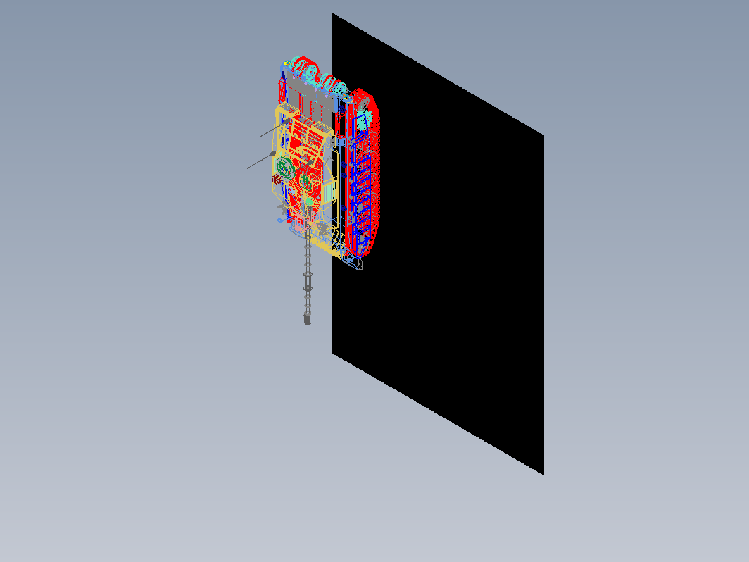 Challenger2主站坦克3D模型图纸 AutoCAD设计 dwg格式