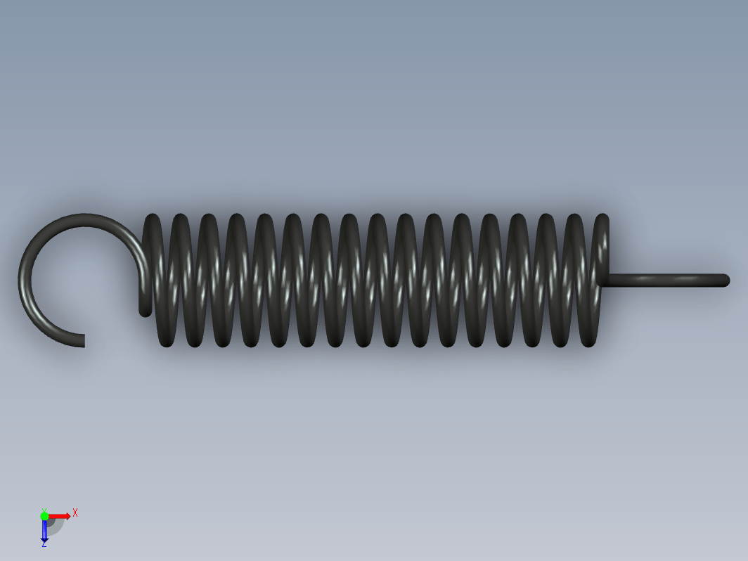参数化设计的拉簧