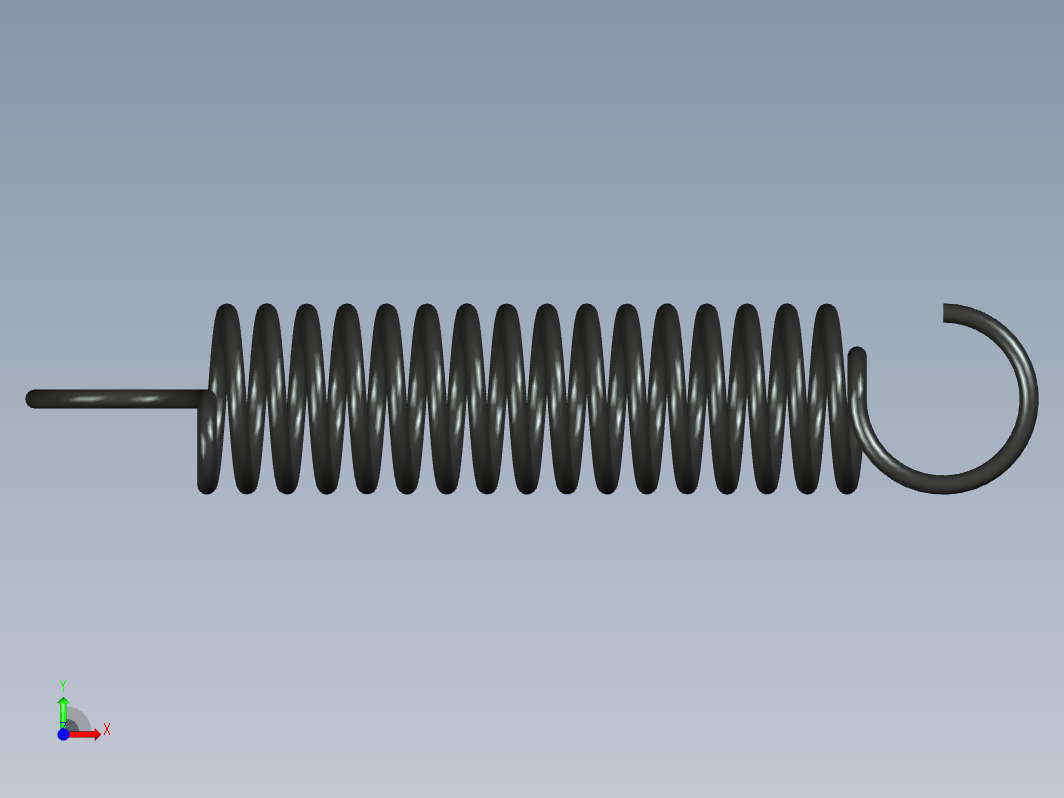 参数化设计的拉簧