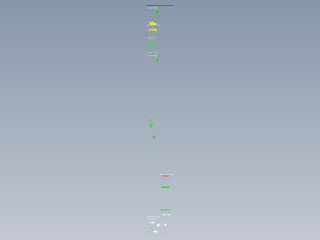 生化池处理施工图纸