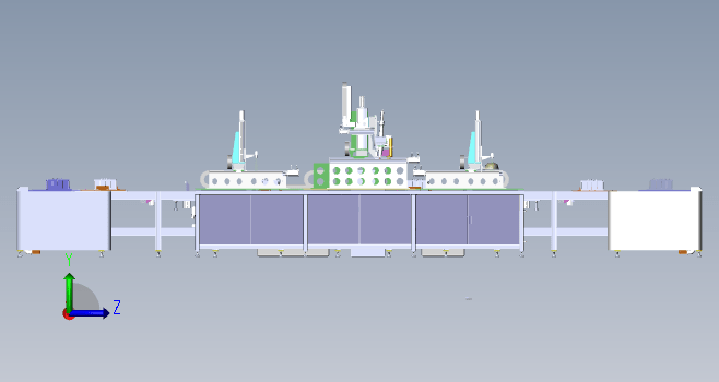 电池模组焊接流水线