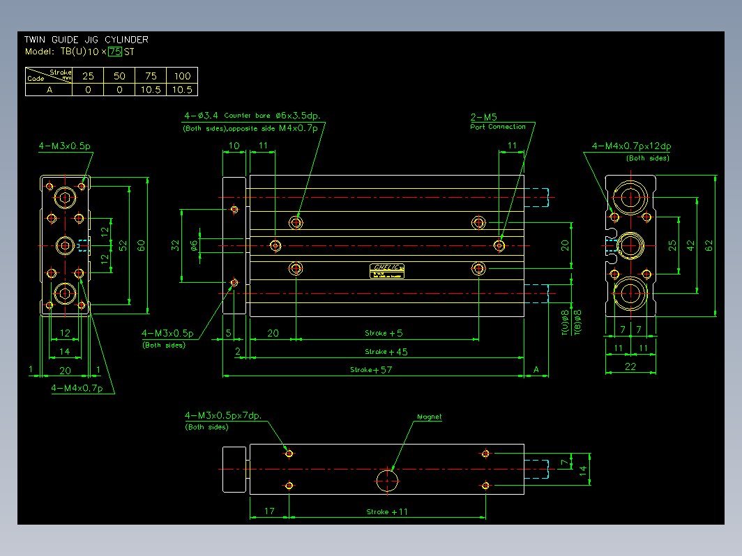 气缸 TB(U)10