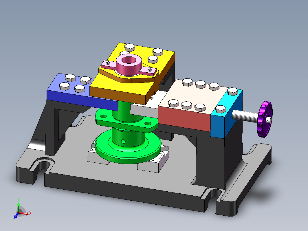 CA6140车床法兰盘831004加工工艺及钻φ6孔夹具设计三维SW2016带参+CAD+说明书