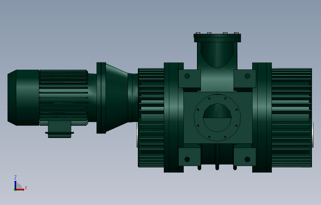 ZJY-300A风冷式罗茨真空泵