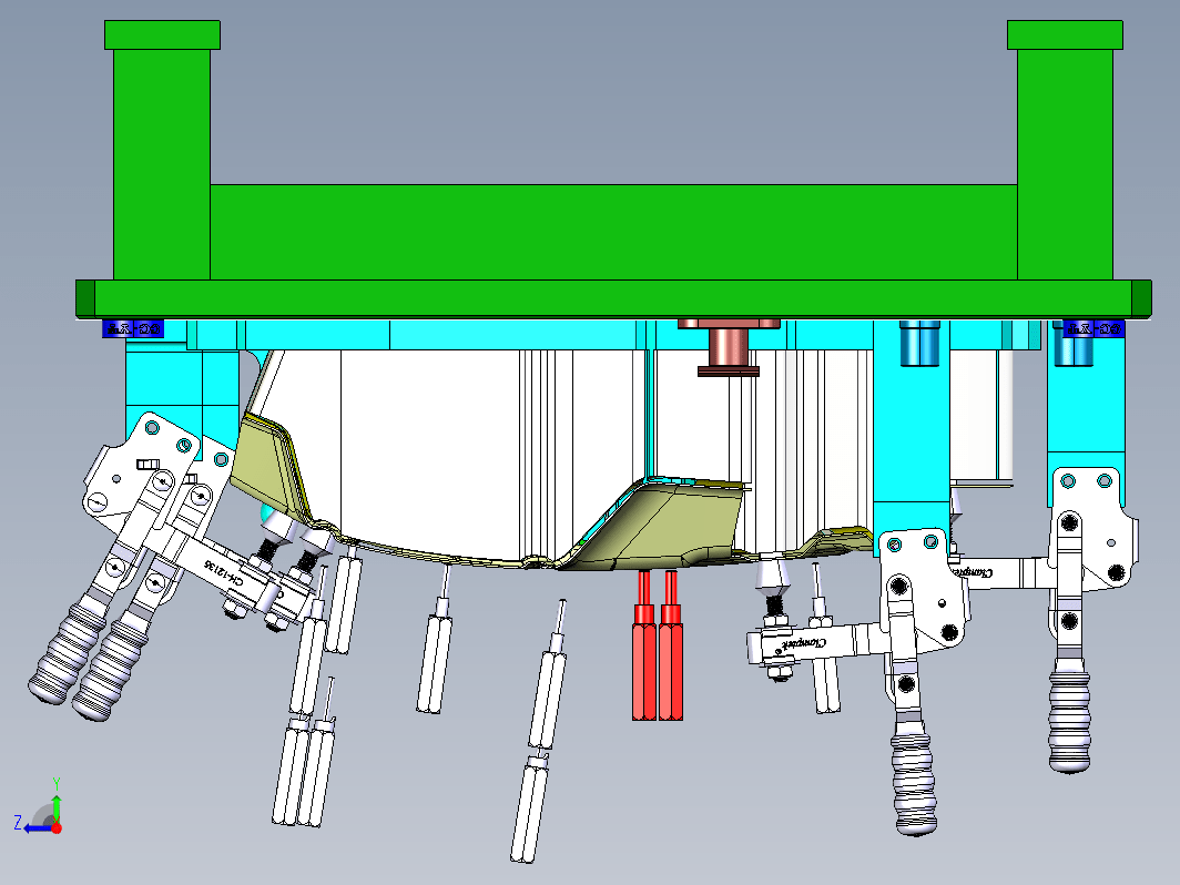 汽车零件检具（4）