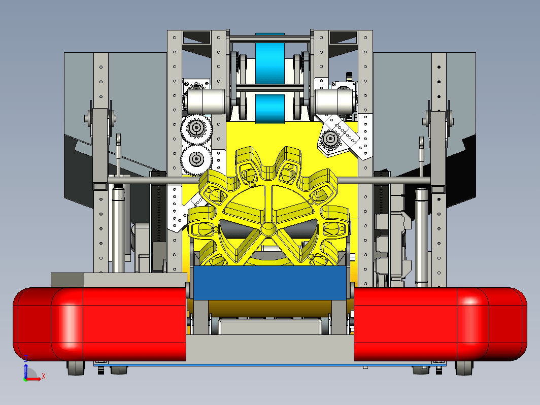 FRC 2017 Apex Robotics 5803号机器人车