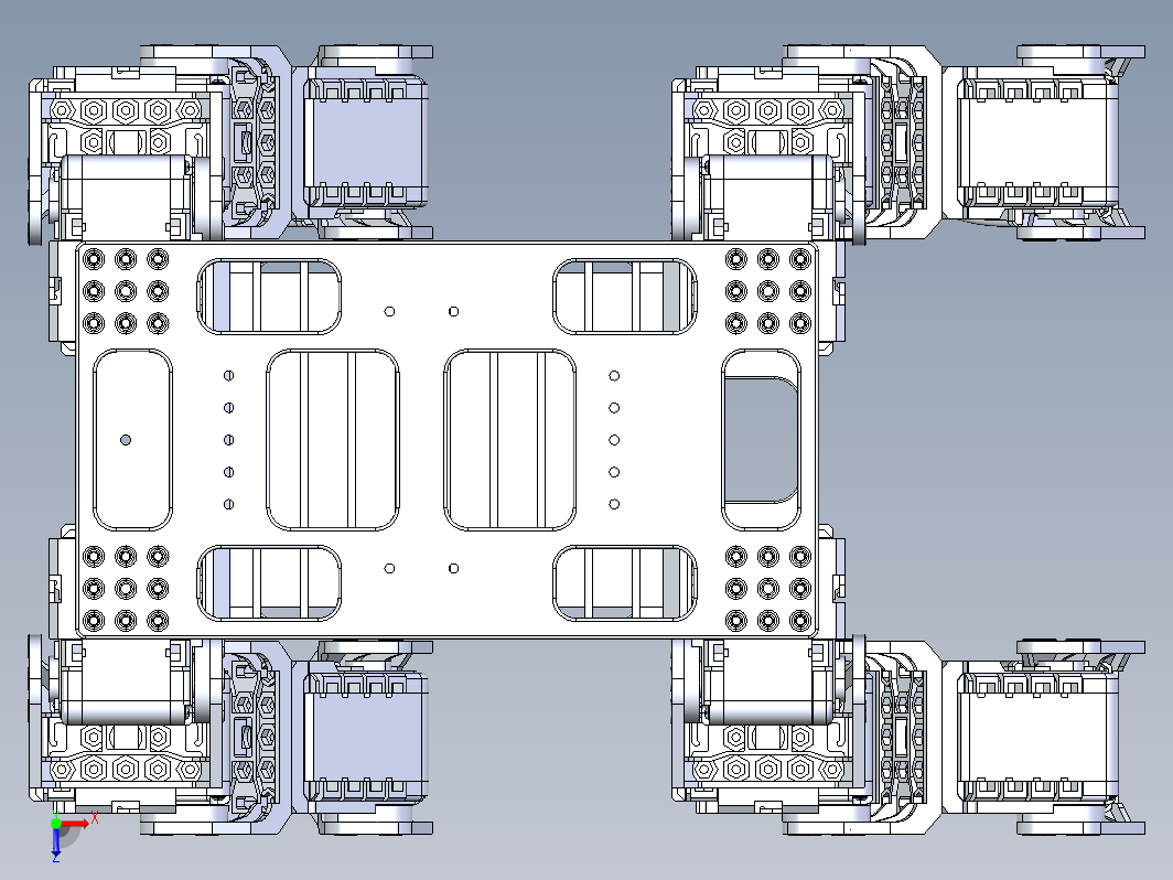 quadrupedal robot四足机器人结构