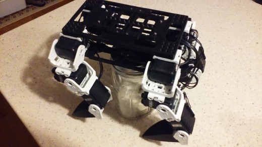 quadrupedal robot四足机器人结构缩略图