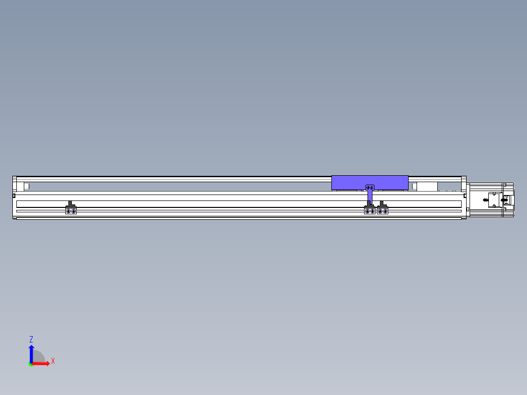 XJ175BS-L700 单轴丝杆滑台 电动线性模组XJ175BS-L700-R3-P750W