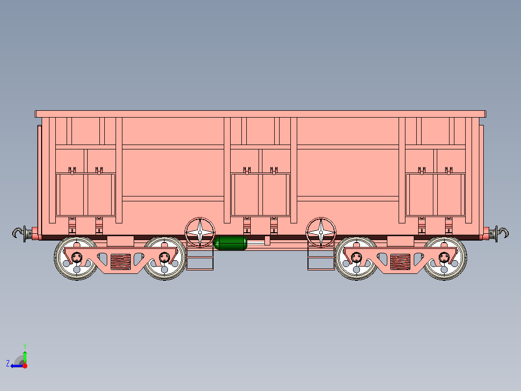 铁路货运车柜