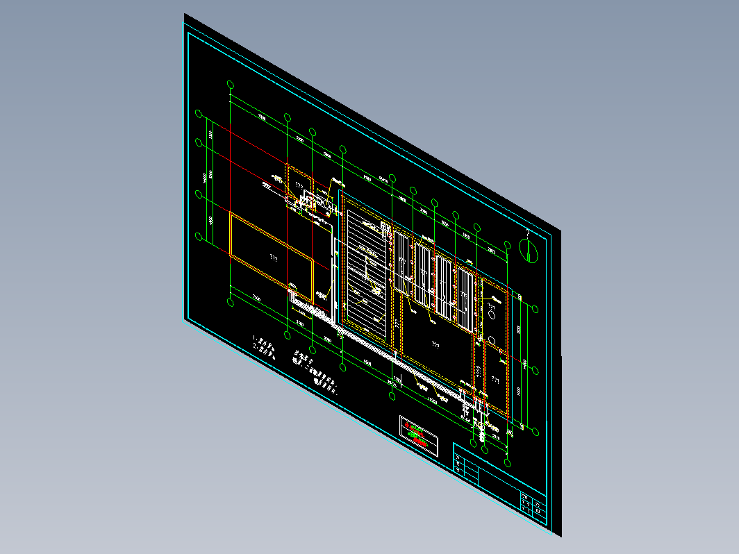 河北某大学中水工程全套施工图