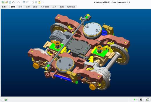 CRH380动车组转向架缩略图