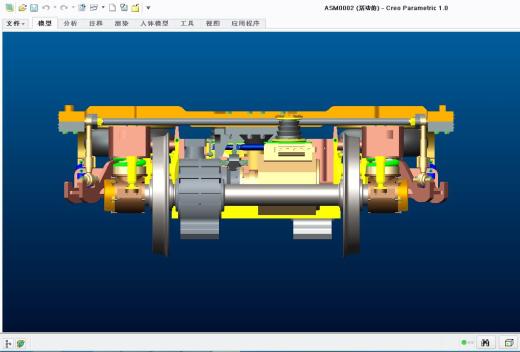 CRH380动车组转向架缩略图