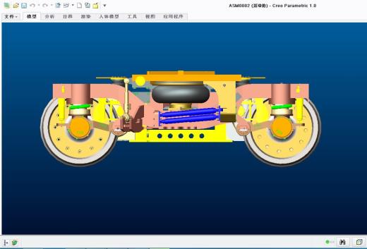 CRH380动车组转向架缩略图