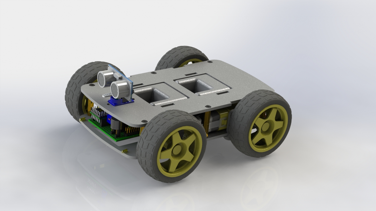 四驱编程机器人车 4WD Robot Car