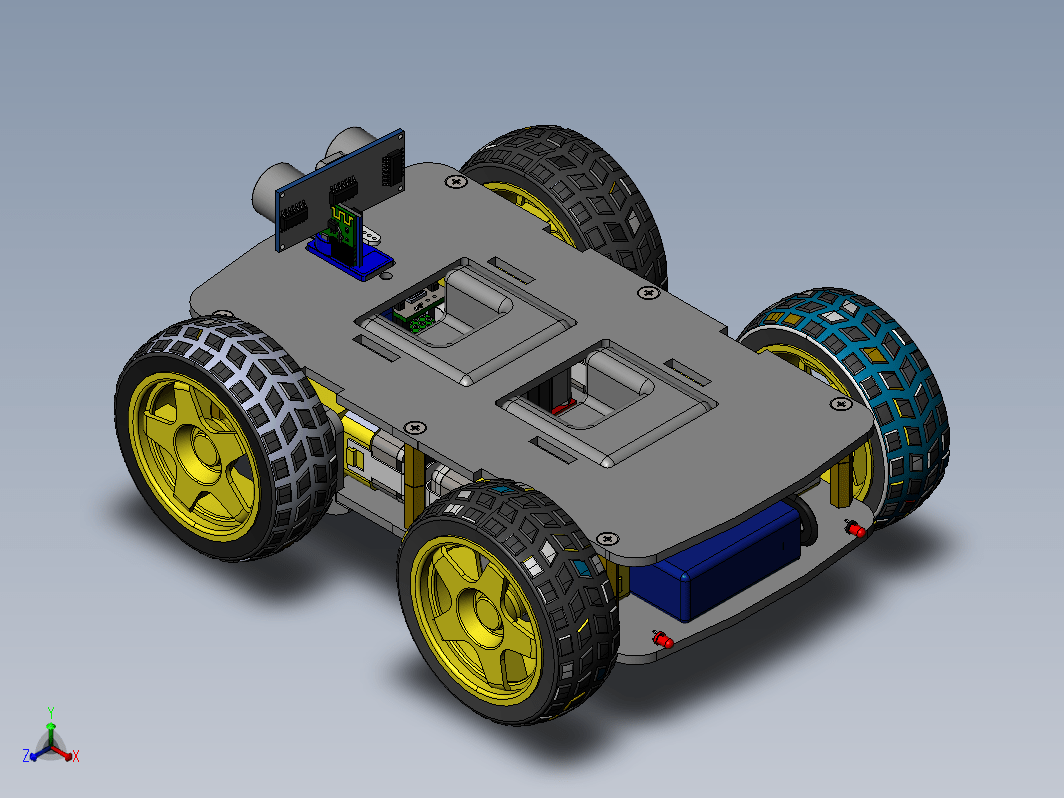 四驱编程机器人车 4WD Robot Car