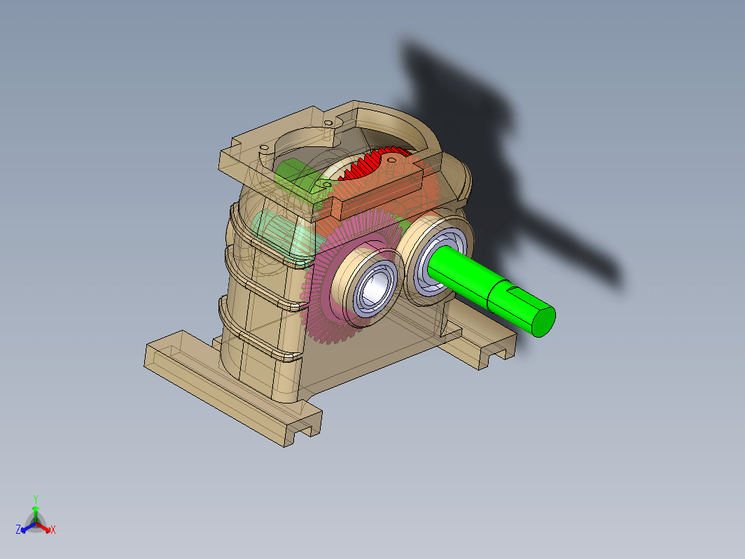 Gear Box一级齿轮箱