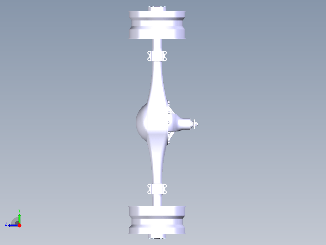 江淮征途皮卡驱动桥优化设计三维CatiaV5R20带参+CAD+说明书