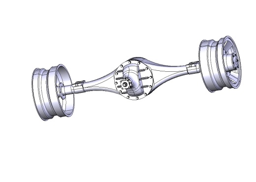 江淮征途皮卡驱动桥优化设计三维CatiaV5R20带参+CAD+说明书缩略图