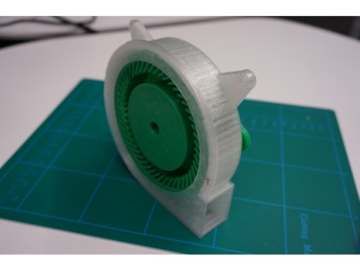 手持式机械风扇玩具模型缩略图