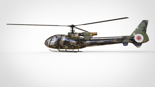直升机 Aerospatiale gazelle缩略图