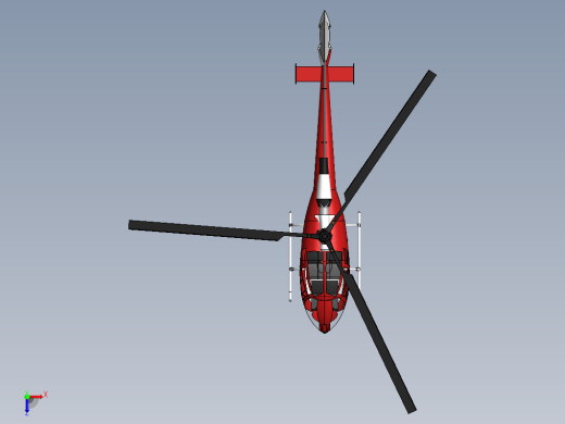 直升机 Aerospatiale gazelle缩略图