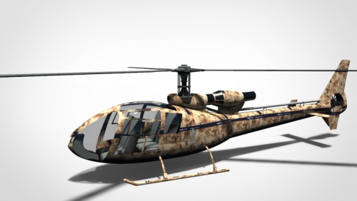 直升机 Aerospatiale gazelle缩略图