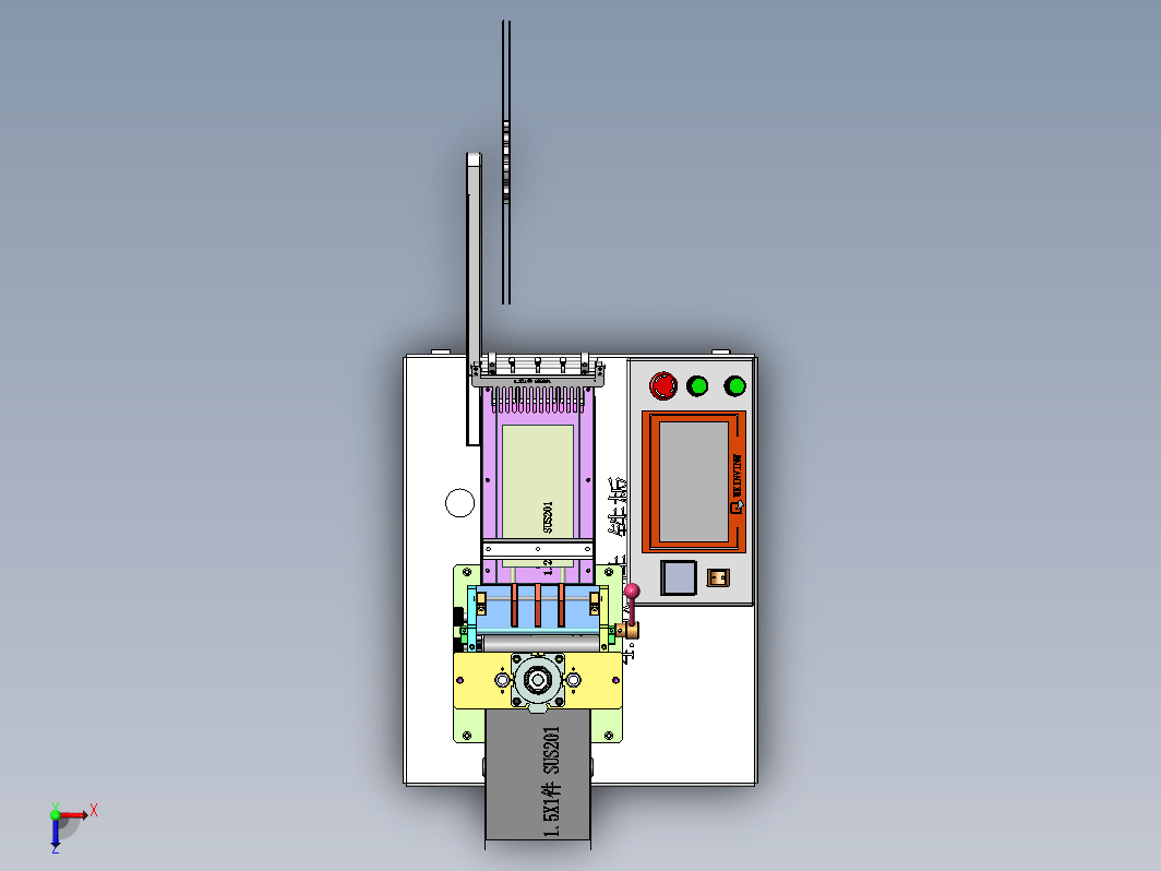 编织带自动裁断机（剪切、送料、卷带机、超声波焊接机构）