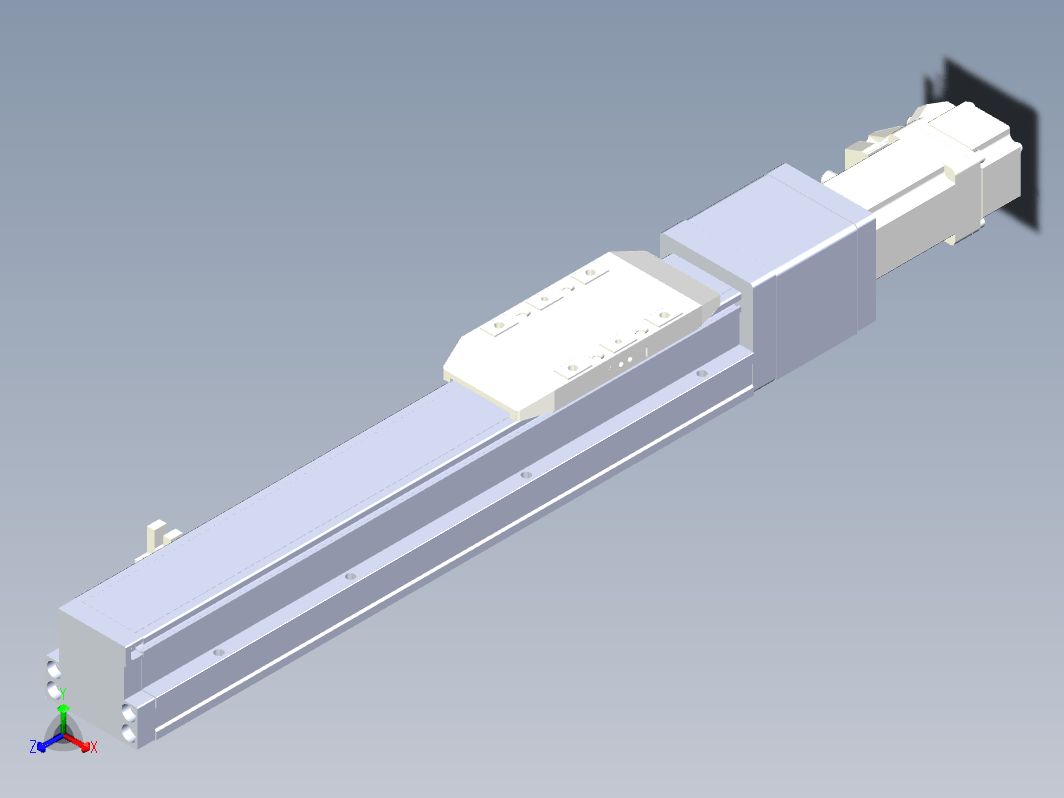 轨道内嵌式螺杆滑台KGH5-200-BC-100W-C4