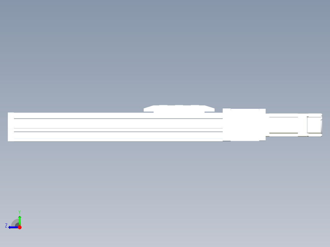 轨道内嵌式螺杆滑台KGH5-200-BC-100W-C4