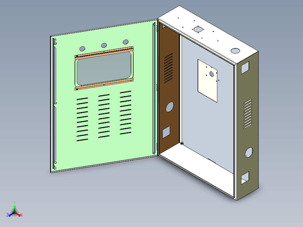 电器控制柜钣金外壳
