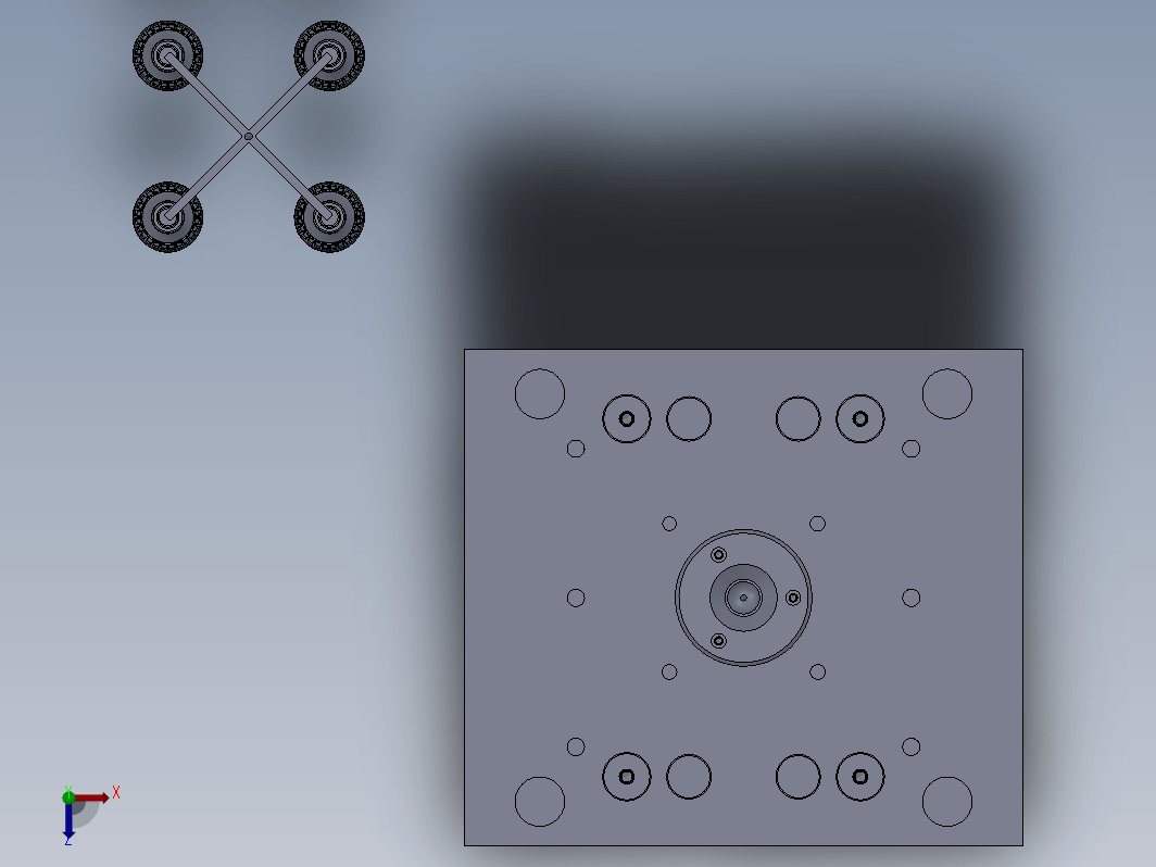 灯泡外壳制作的注塑模具设计模型