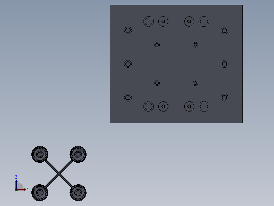 灯泡外壳制作的注塑模具设计模型