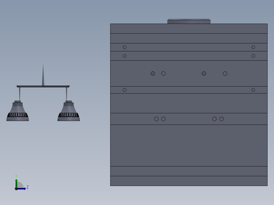 灯泡外壳制作的注塑模具设计模型