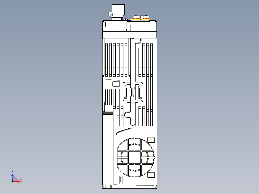 标准型伺服驱动器01052544-WXSTEP_B00（整机3D模型）